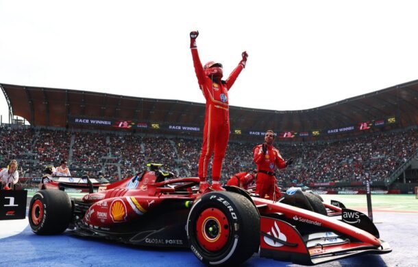 Carlos Sáinz gana el Gran Premio de México