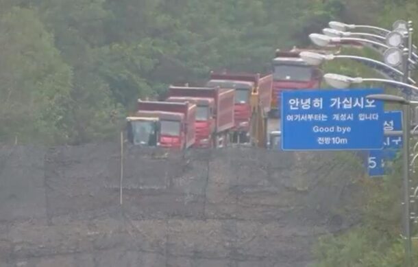 Pyongyang destruye carreteras que conectan a Corea del Sur