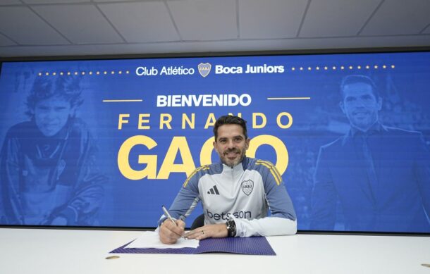 Gago fue presentado como técnico de Boca Juniors