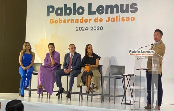 Presenta Pablo Lemus a parte de su gabinete social