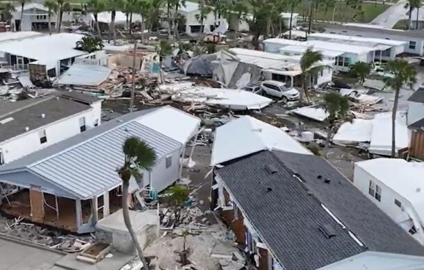 Suman 10 muertos en Florida tras paso de “Milton”