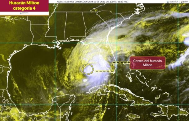 Huracán “Milton” genera tornados en Florida