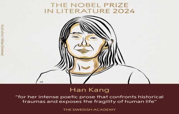 Otorgan el Nobel de Literatura a la surcoreana Han Kang