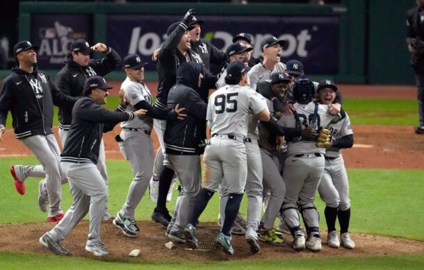 Vence Yankees a Guardianes y NY va a la Serie Mundial