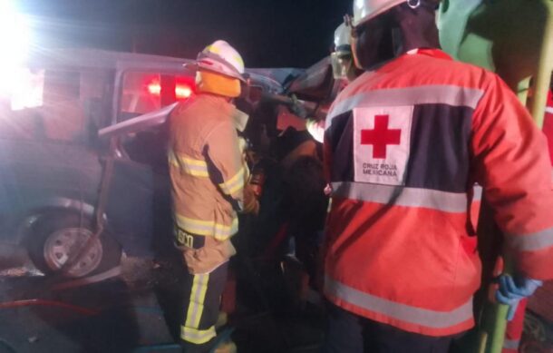 Mueren seis personas en accidente carretero en Ojuelos