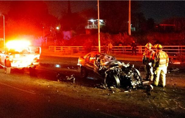 Choque en Tlajomulco deja un lesionado de gravedad