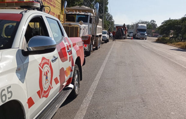 Accidente en carretera a Morelia colapsa ingreso por el sur de la ciudad