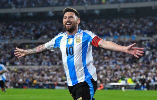 Messi marca triplete en goleada de Argentina sobre Bolivia