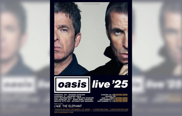 Oasis anuncia nueva fecha de concierto en México