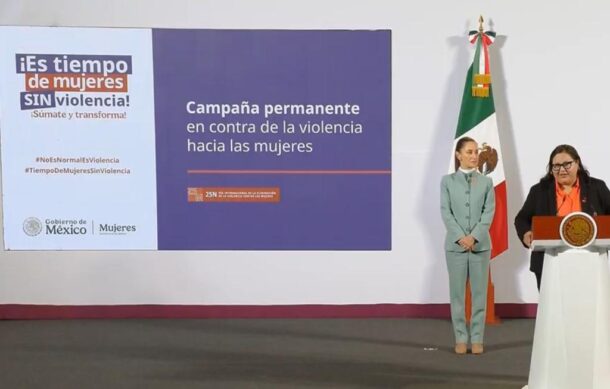 Arranca campaña nacional contra la violencia a las mujeres