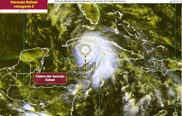 Huracán “Rafael” tocará tierra este miércoles en Cuba