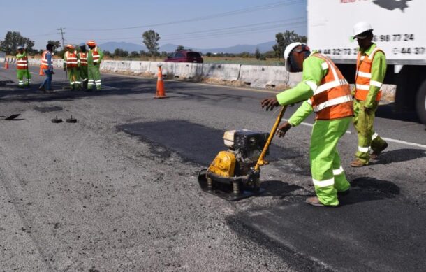 Inicia bacheo en carreteras federales de Jalisco