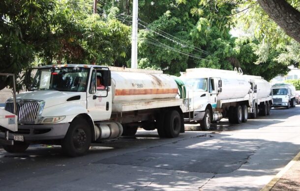 GDL ofrece pipas gratuitas para suministrar agua en megacorte