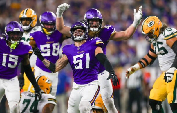 Minnesota vence Green Bay y se coloca en la cima de su División