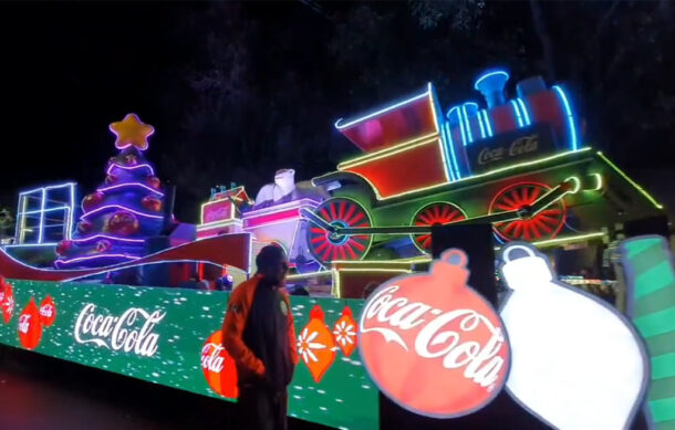 La Caravana Coca-Cola iluminó Guadalajara con la magia navideña