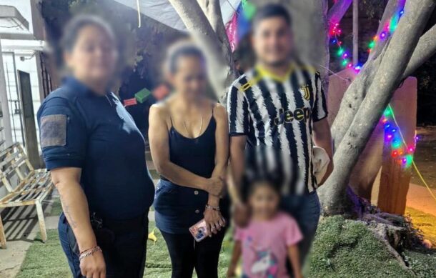 Rescatan a menor extraviada y es entregada a sus padres