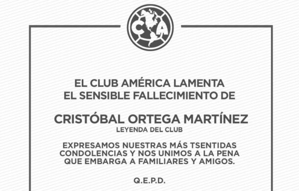 Falleció Cristóbal Ortega, mediocampista histórico de América