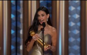 Demi Moore gana su primer Globo de Oro