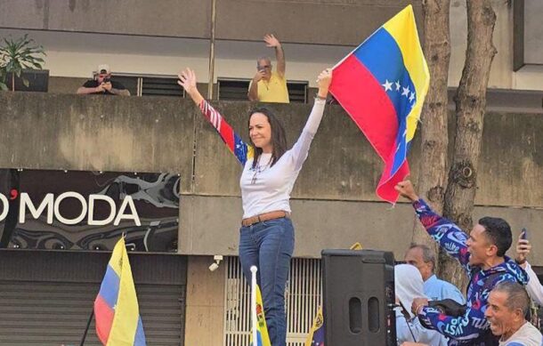 Reportan detención de María Corina, opositora venezolana