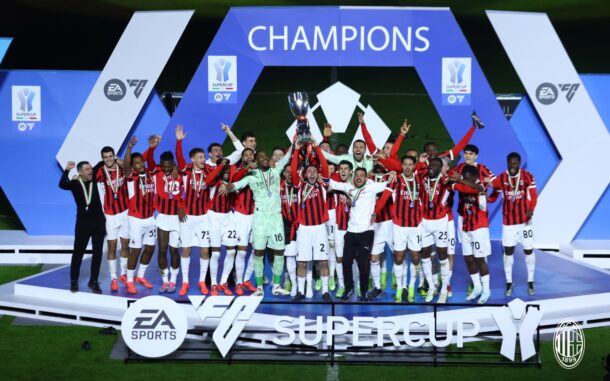 Gana Milan la Supercopa de Italia al vencer 3-2 al Inter