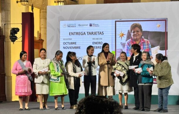 Comienza entrega de tarjetas del Programa Mujeres del Bienestar