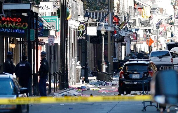 Saldo preliminar de 15 muertos deja atropellamiento masivo en Nueva Orleans