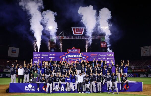 ¡Campeones! Los Charros vencieron a Tomateros en 6 juegos y celebran el título