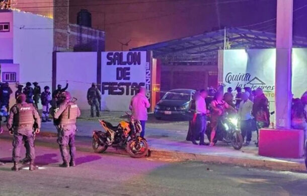 Ataque armado en boda en Salamanca deja 3 muertos y 18 heridos