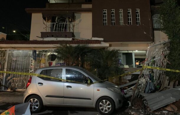 Explosión en vivienda deja familia lesionada