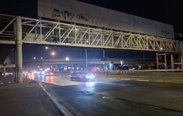 Concluyen trabajos en puente peatonal de Periférico y Colón