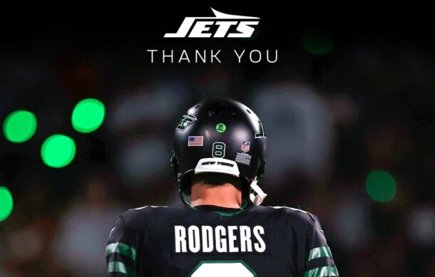 Los Jets de NY le dan las gracias a Aaron Rodgers