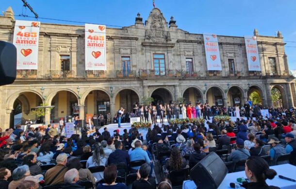 Arrancan festejos por el 483 aniversario de GDL