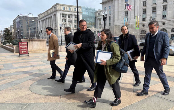 Ebrard inicia diálogo con EU sobre aranceles y T-MEC