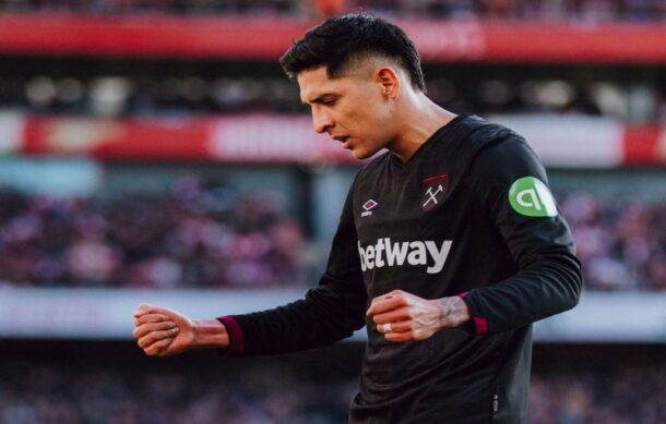 Edson Álvarez sale triunfante con el West Ham