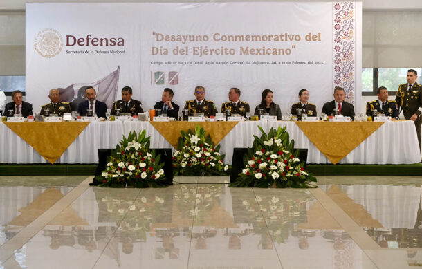 Conmemoran en Jalisco los 112 años del Ejército Mexicano