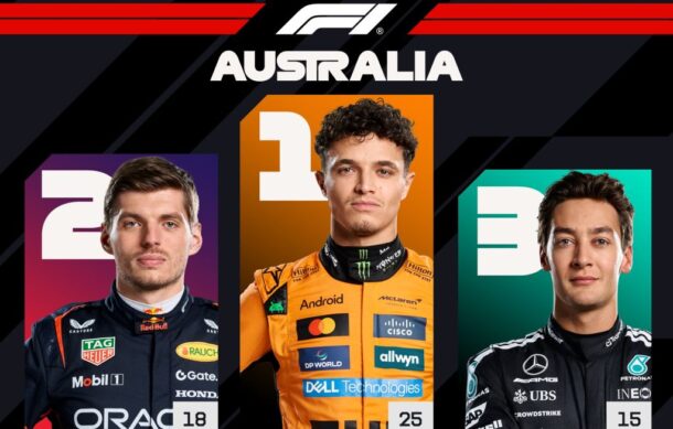 Lando Norris de McLaren gana el GP Australia en el arranque de la F1