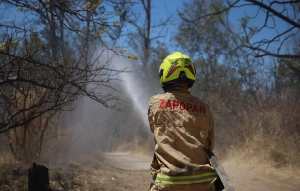 Controlan incendio en bosque El Centinela en Zapopan