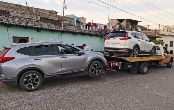 Recuperan 10 vehículos robados en operativo en Pihuamo y Zapotlán el Grande