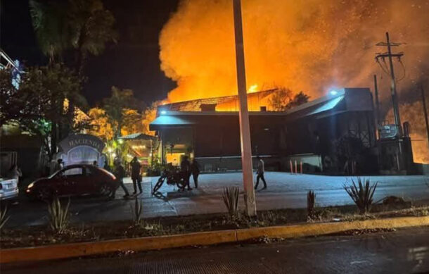 Incendio en restaurante campestre en Zapopan