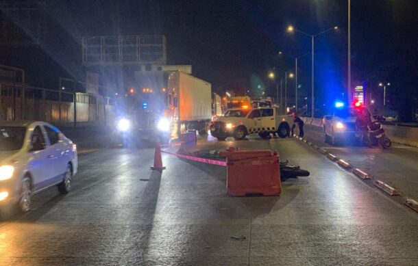 Muere motociclista tras percance vial en Periférico