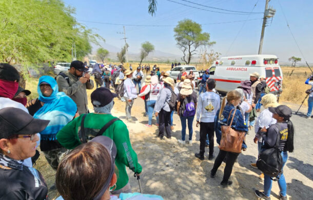 Buscadoras denuncian abandono y simulación en recorrido al Rancho Izaguirre