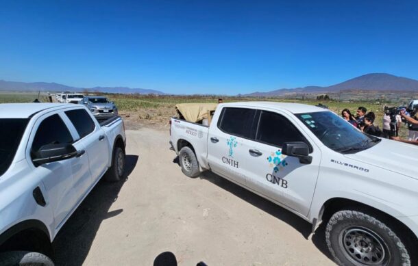 Llegan colectivos y Comisión Nacional de Búsqueda al rancho en Teuchitlán