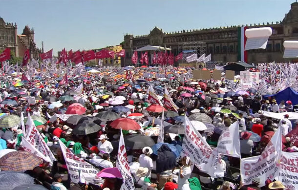 Sheinbaum reafirma compromiso con México y anuncia estrategia económica en masivo evento en el Zócalo