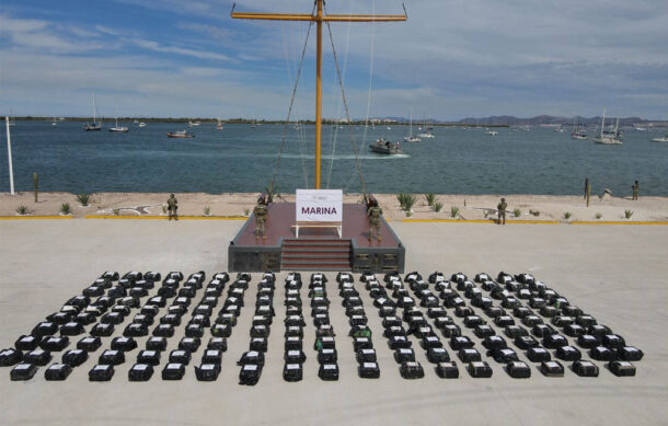 Marina suma más de siete toneladas de cocaína aseguradas en mayo