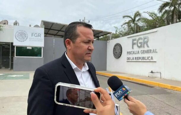 Vicefiscal de Sinaloa declara ante la FGR por acusaciones de EU