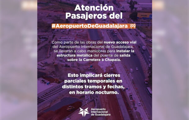 Aeropuerto de Guadalajara acelera obras rumbo al Mundial 2026