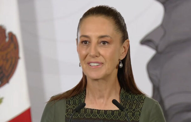 Sheinbaum destaca crecimiento industrial y récord en exportaciones