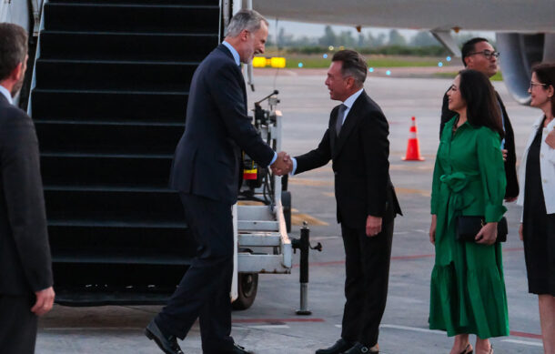 Pablo Lemus recibe al rey Felipe VI en Jalisco