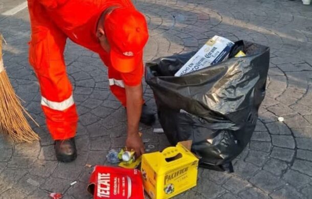 Recolectan más de 470 toneladas de basura durante el Mundial