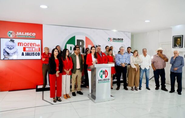 PRI Jalisco critica mensaje de Sheinbaum y cuestiona omisiones en agenda nacional